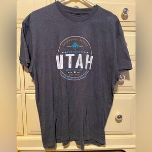 Grey Utah Tee